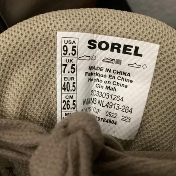 SOREL  Out N About™ Wedge II, size 9.5 - Picture 5 of 9
